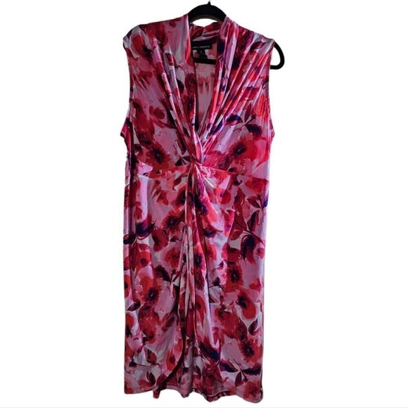 Isabella Rodriguez Dresses & Skirts - ‎ISABELLA RODRIGUEZ Floral Sleeveless Dress - Size 1X